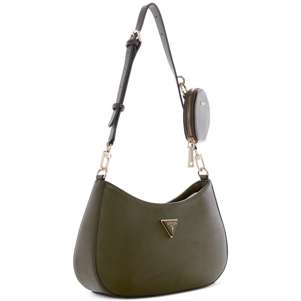 商品GUESS|Alexie Top Zip Shoulder Bag,价格¥390-¥650,第4张图片详细描述