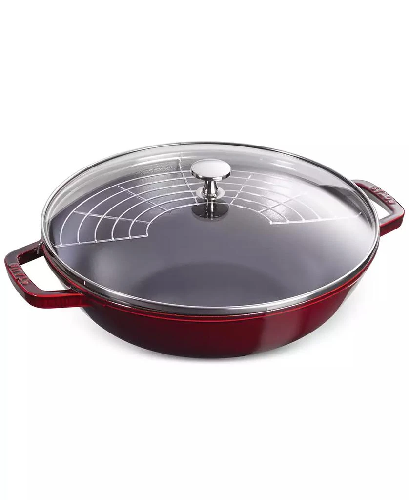 商品Staub|Enameled Cast Iron 4.5-Qt. Perfect Pan with Lid,价格¥2456,第1张图片