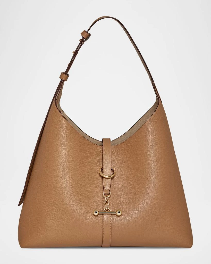 商品Strathberry|Kite Fine Grain Leather Toggle Hobo Bag,价格¥5786,第1张图片