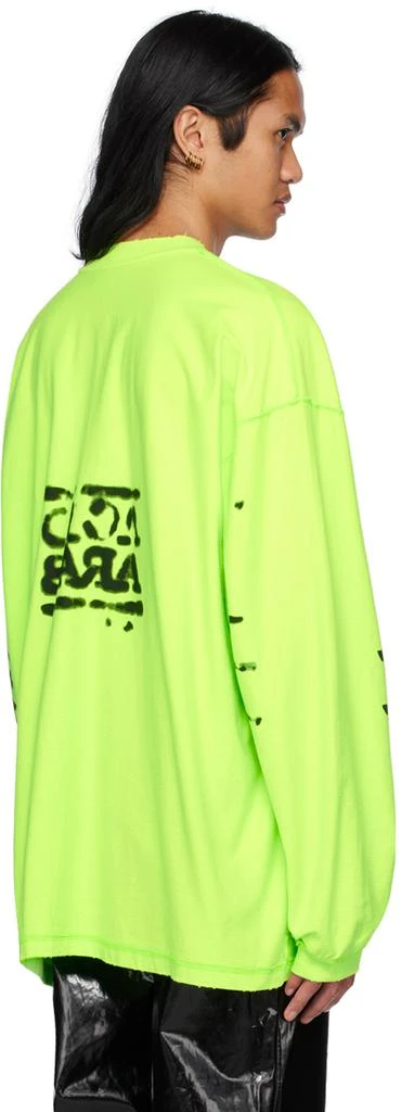 商品Balenciaga|Green Acid Arab Edition Long Sleeve T-Shirt,价格¥4697,第3张图片详细描述