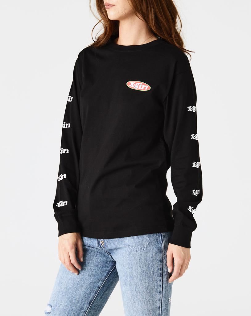 Women's Oval Logo Long Sleeve T-Shirt商品第4张图片规格展示