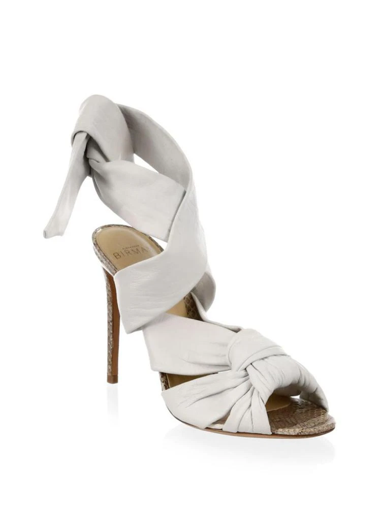 商品Alexandre Birman|Maleah Leather Sandals,价格¥2063,第1张图片