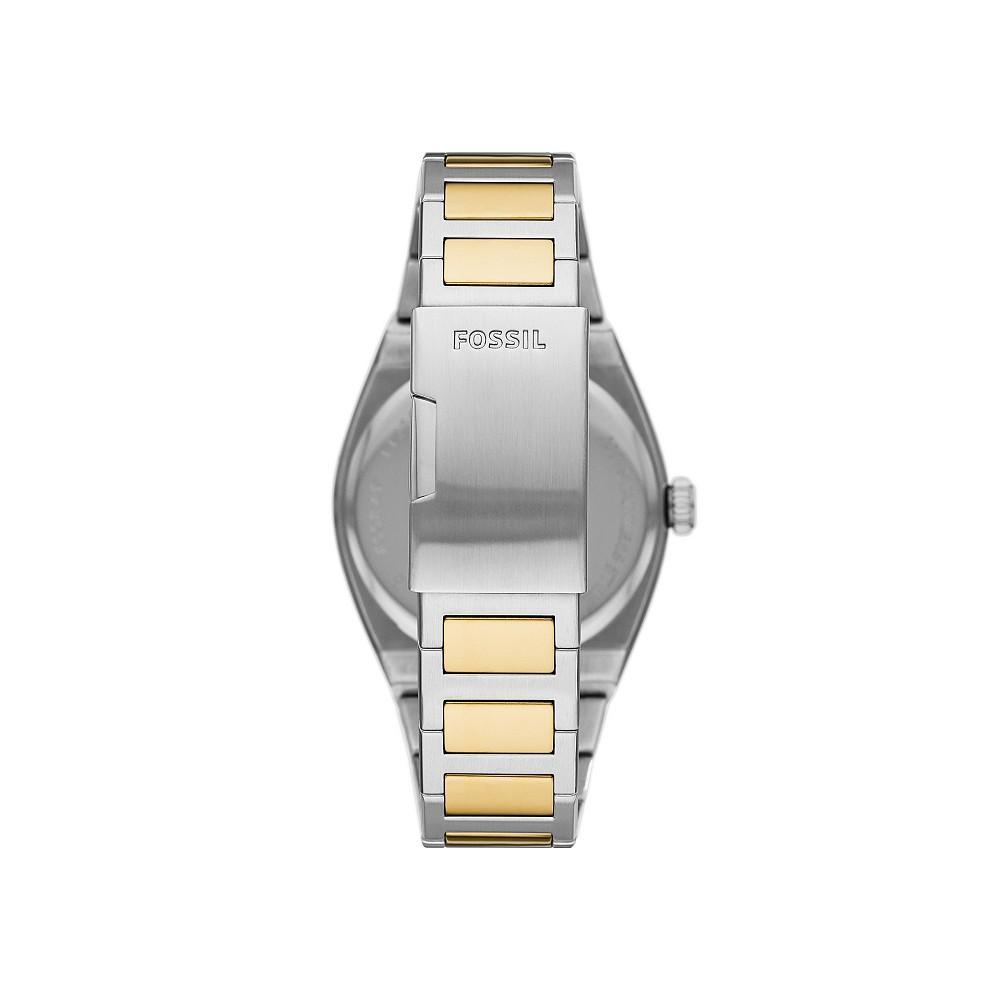 商品Fossil|Men's Everett Two-Tone Stainless Steel Bracelet Watch 42mm,价格¥1161,第5张图片详细描述