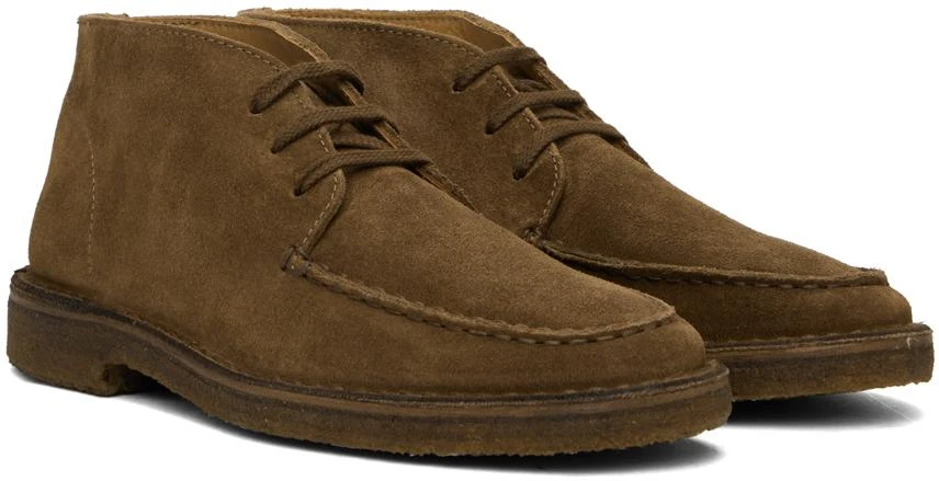商品Drake's|Brown Crosby Boots,价格¥3669,第4张图片详细描述