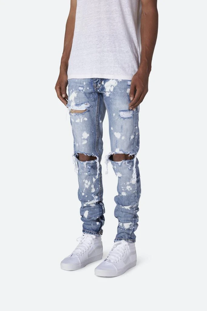 商品MNML|M1 Splash Slim Denim - Blue,价格¥304,第3张图片详细描述