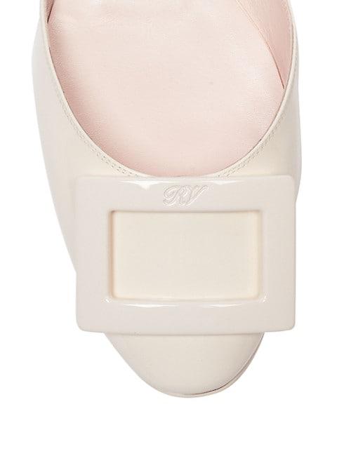 Patent Leather D'Orsay Ballerina Flats商品第4张图片规格展示