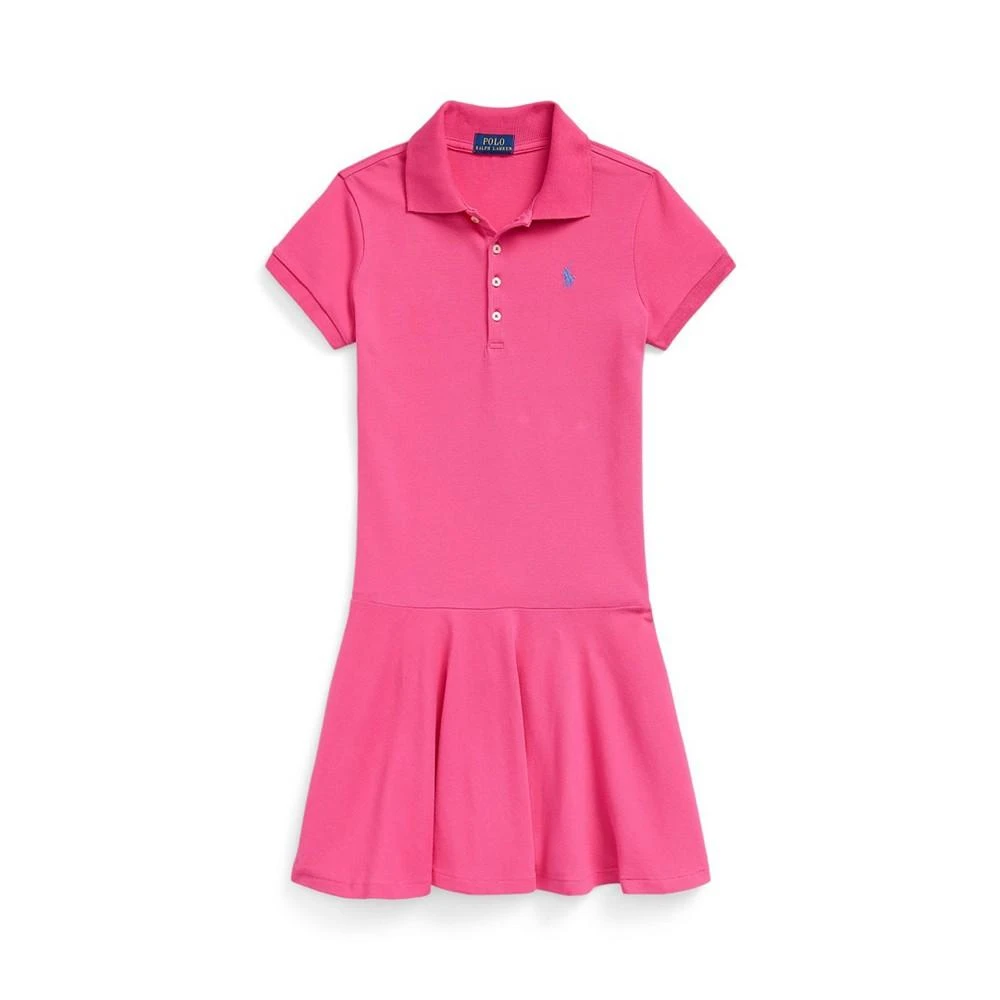 商品Ralph Lauren|Big Girls Stretch Mesh Polo Dress,价格¥349,第1张图片