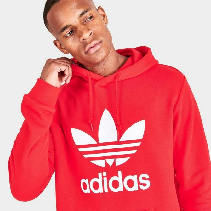 Men's adidas Originals Adicolor Trefoil Casual Pullover Hoodie 商品