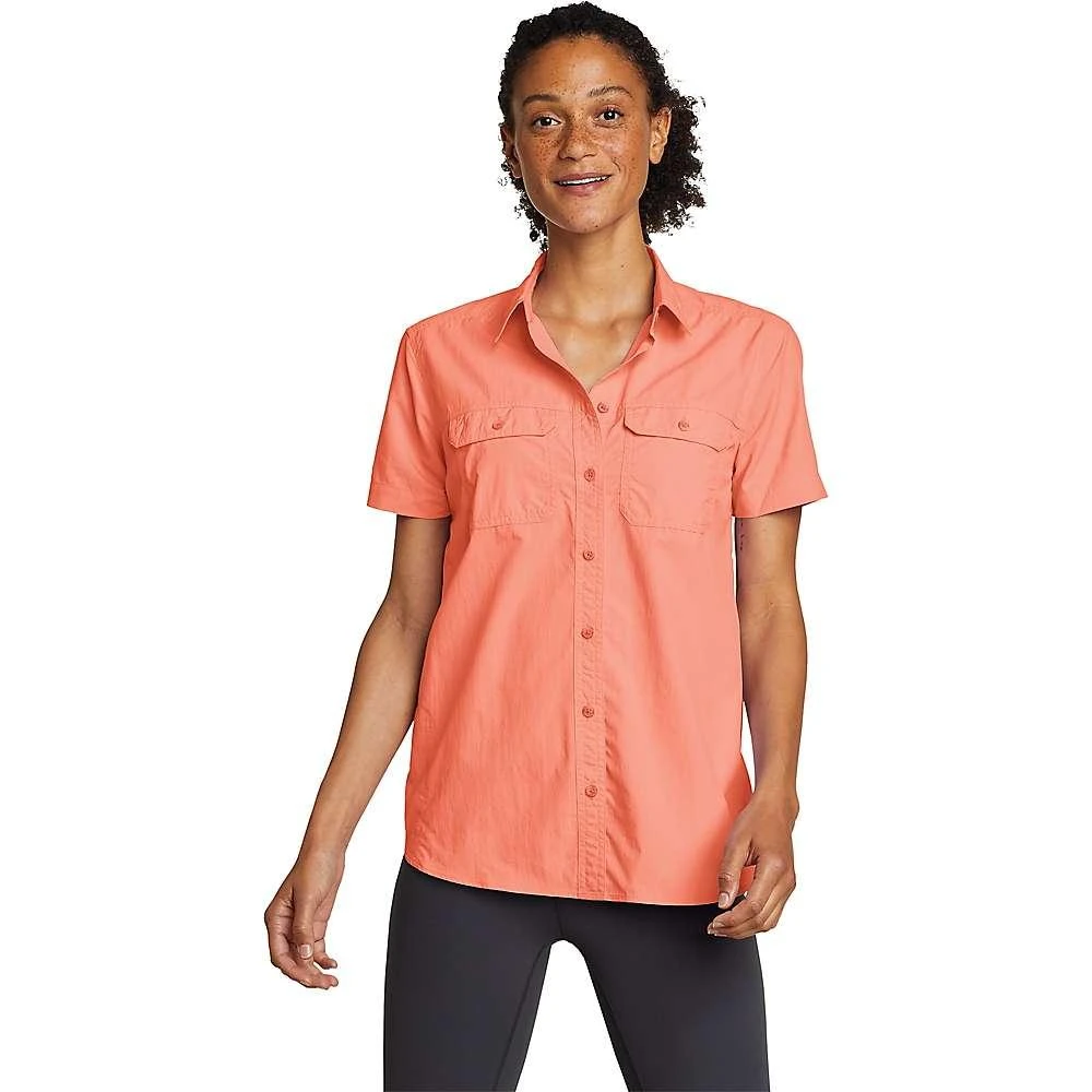 商品Eddie Bauer|Eddie Bauer Travex Women's Mountain 2.0 SS Shirt,价格¥292,第5张图片详细描述