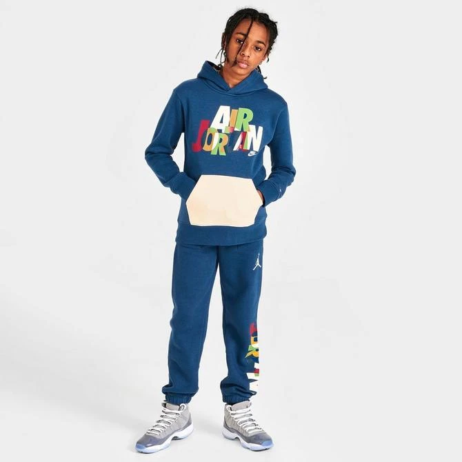 商品Jordan|Kids' Jordan Messy Room Fleece Pullover Hoodie,价格¥262,第2张图片详细描述