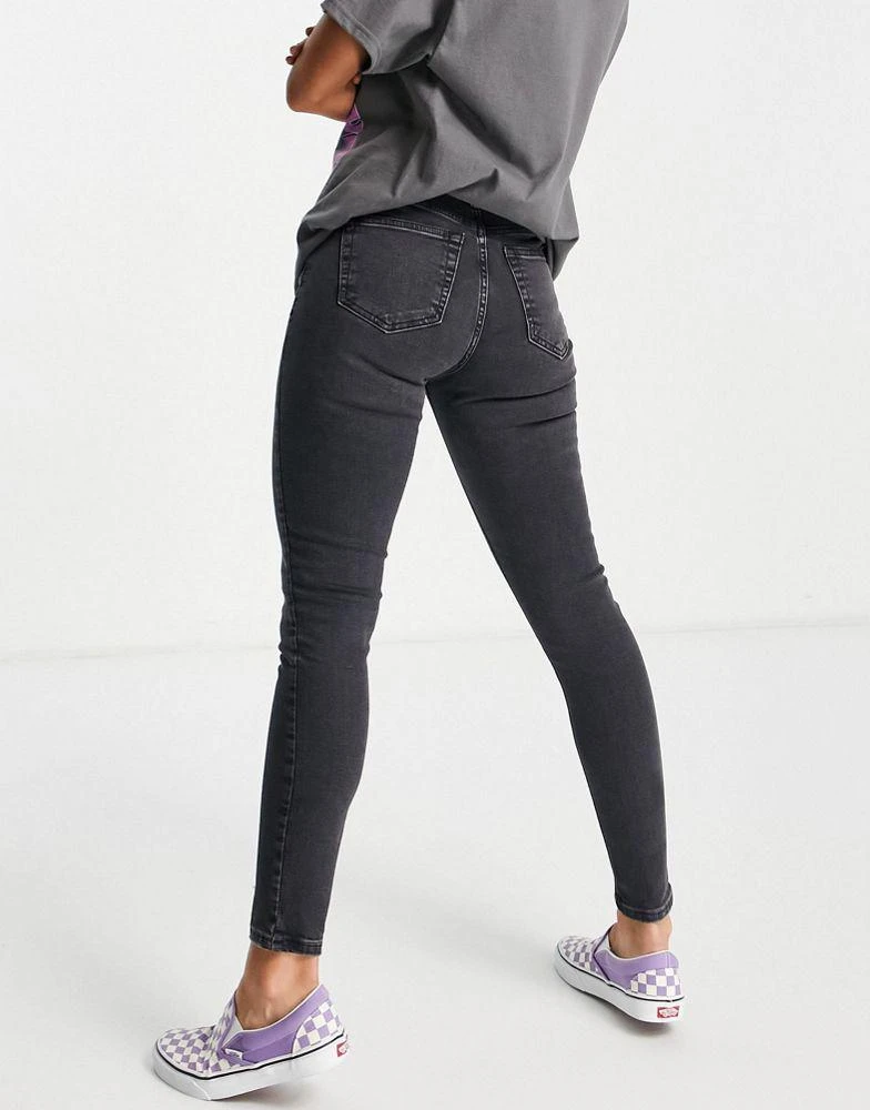 商品Topshop|Topshop Jamie jeans in washed black,价格¥180,第2张图片详细描述