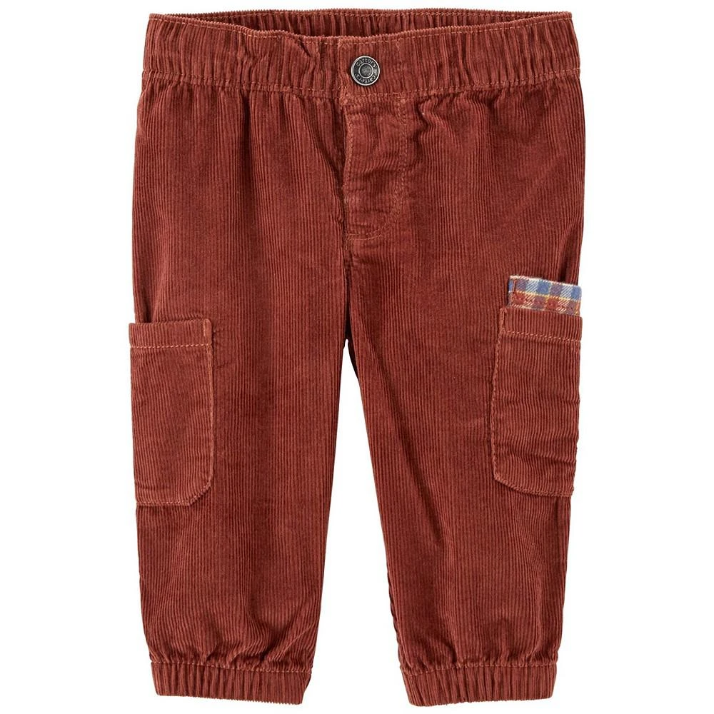 商品Carter's|Baby Boys Fleece Cardigan, Bodysuit and Pants, 3 Piece Set,价格¥152,第2张图片详细描述