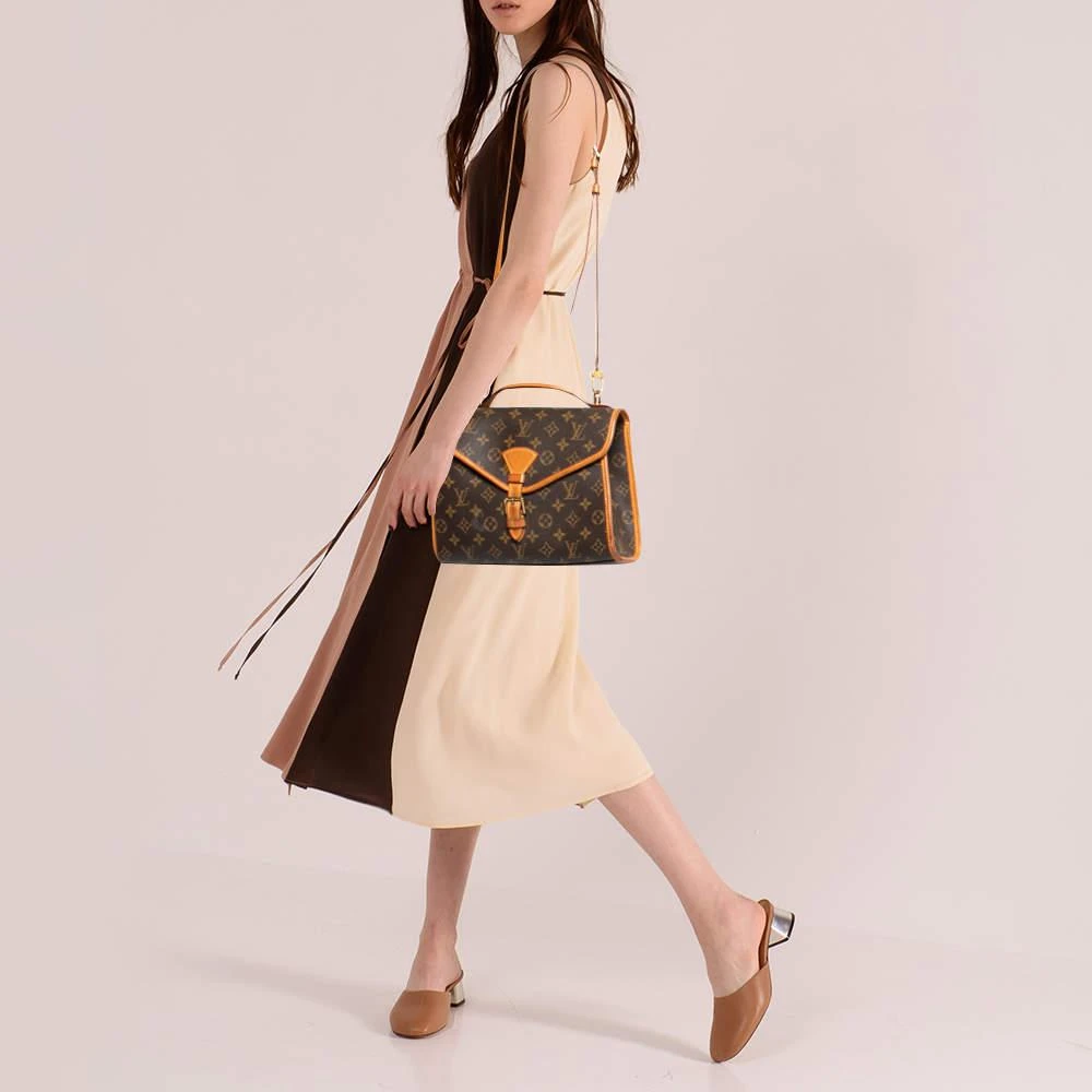 商品[二手商品] Louis Vuitton|Louis Vuitton Monogram Canvas Beverly Briefcase PM Bag,价格¥5634,第2张图片详细描述