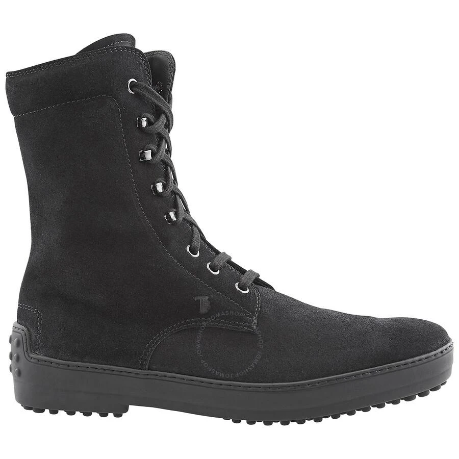商品Tod's|Men's Black Winter Lace Up Ankle Boots,价格¥1482,第1张图片