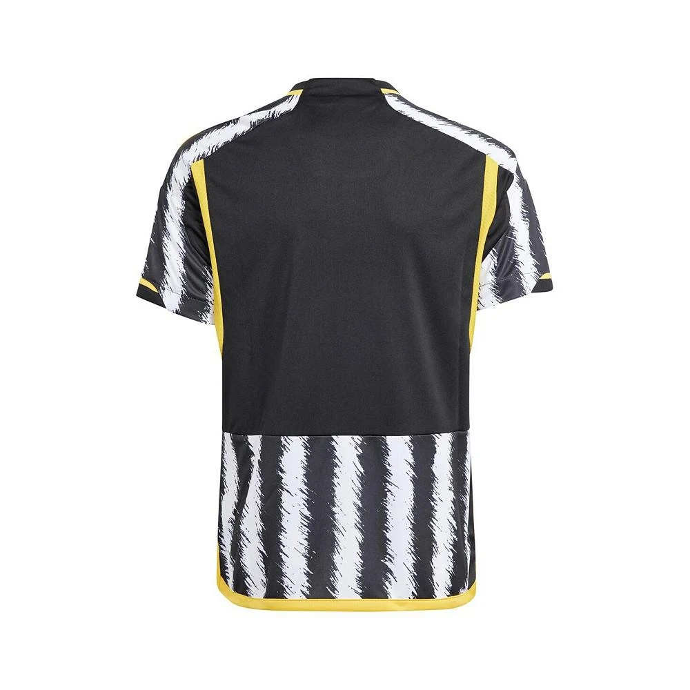 商品Adidas|Big Boys and Big Girls Black Juventus 2023/24 Home Replica Jersey,价格¥588,第3张图片详细描述