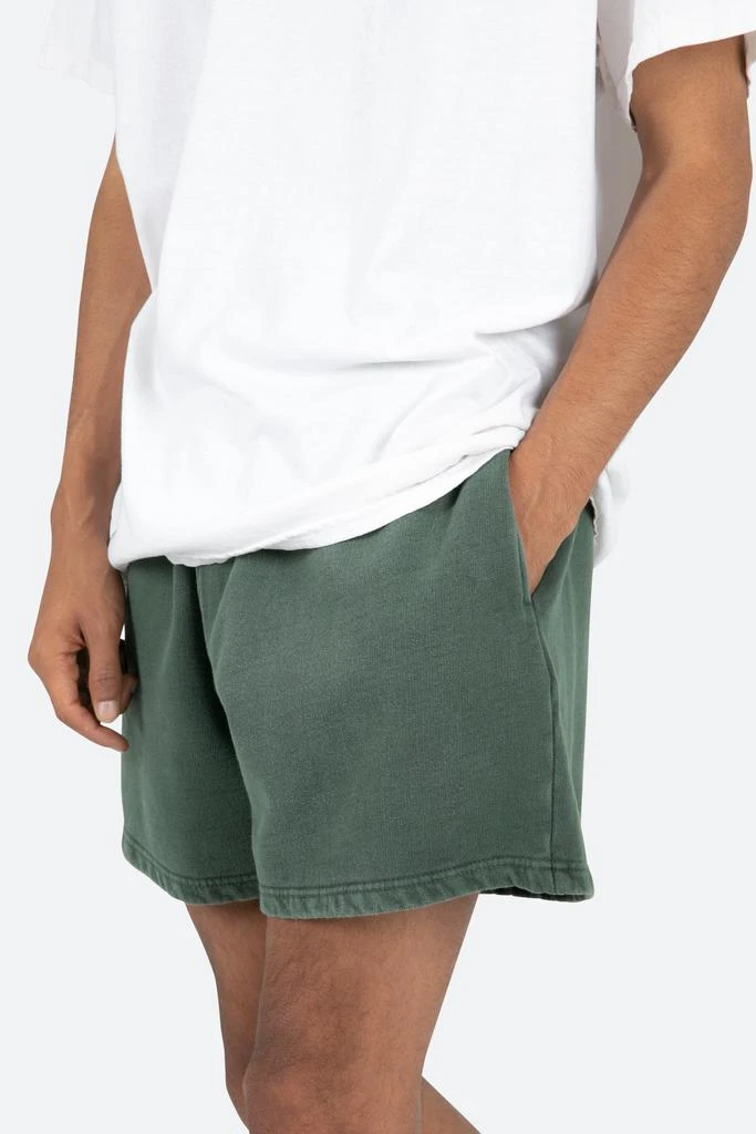 Vintage Washed Sweatshorts - Green 商品
