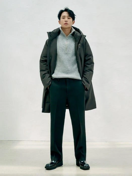 商品MIND BRIDGE|Semi-Wide Pintuck Elastic Band Pant,价格¥669,第1张图片