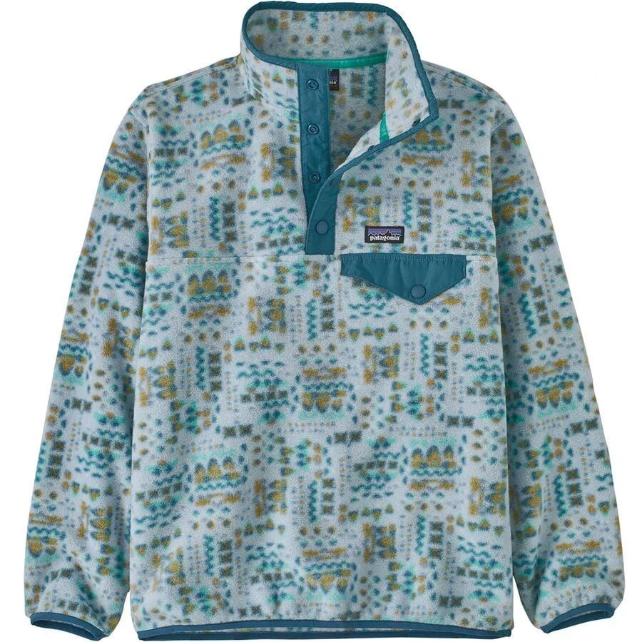 商品Patagonia|男童款 Snap-T保暖抓绒套头衫,价格¥402,第1张图片