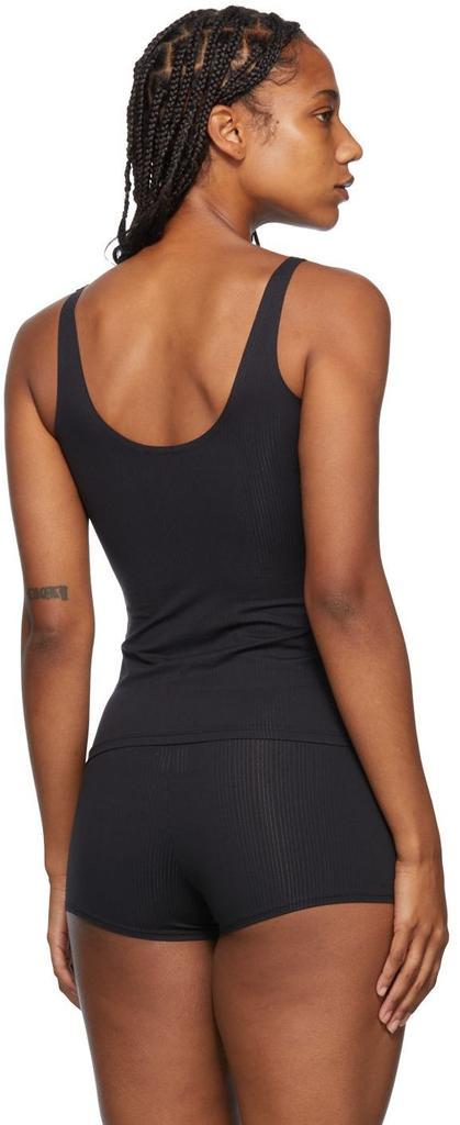 商品Wolford|Black Cotton Beauty Tank Top,价格¥362,第5张图片详细描述