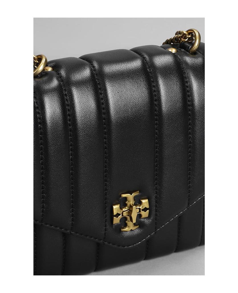 商品Tory Burch|Kira Square  Shoulder Bag In Black Leather,价格¥3946,第6张图片详细描述