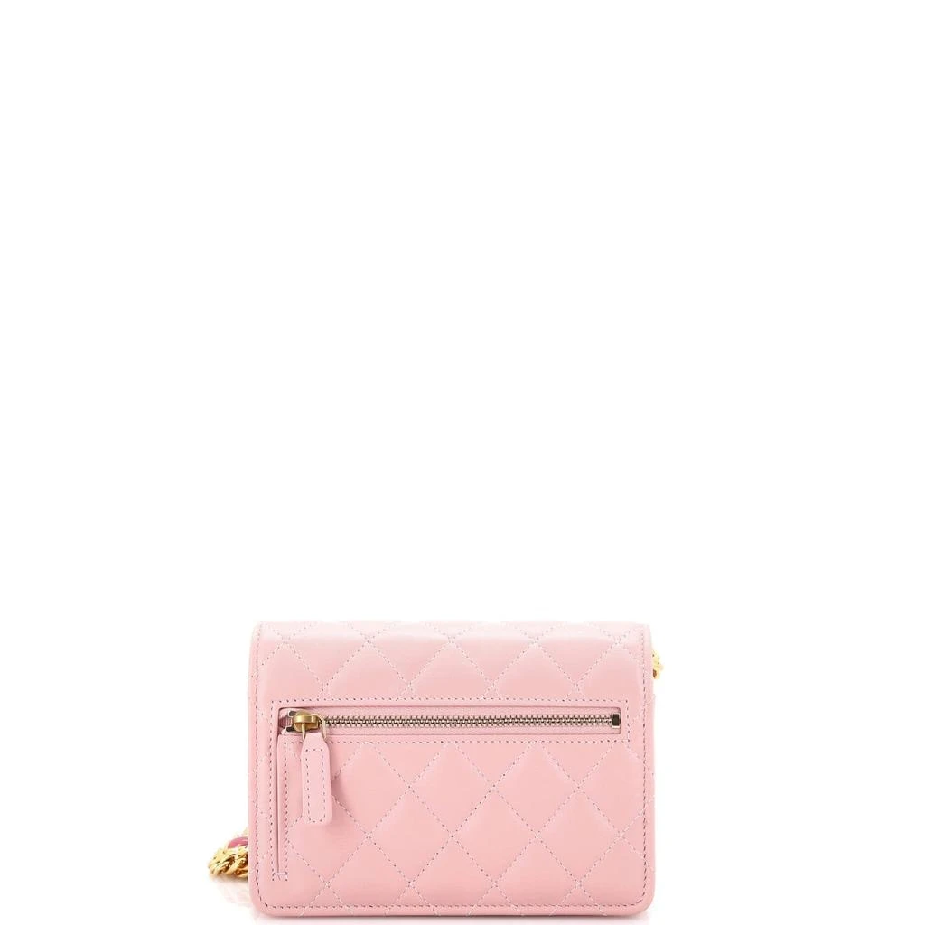 商品[二手商品] Chanel|Pearl Samba Resin Wallet on Chain Quilted Calfskin,价格¥35028,第3张图片详细描述