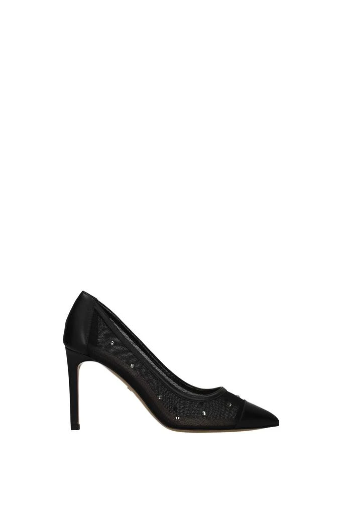 商品Valentino|Pumps Fabric Black,价格¥2093,第1张图片