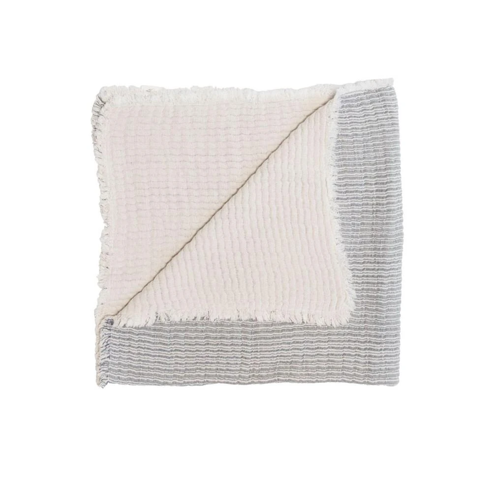 商品Crane Baby|Shoreline Stripe Blanket,价格¥262,第1张图片