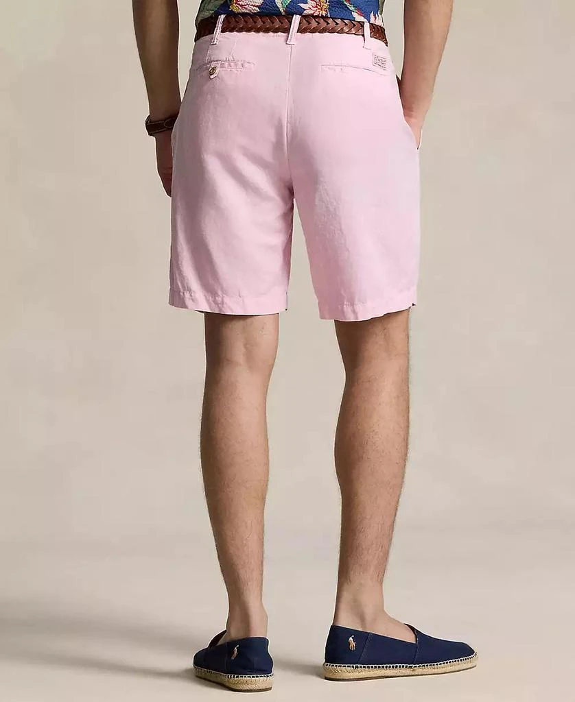 商品Ralph Lauren|Men's 8.5" Straight-Fit Linen Cotton Chino Shorts,价格¥295,第2张图片详细描述