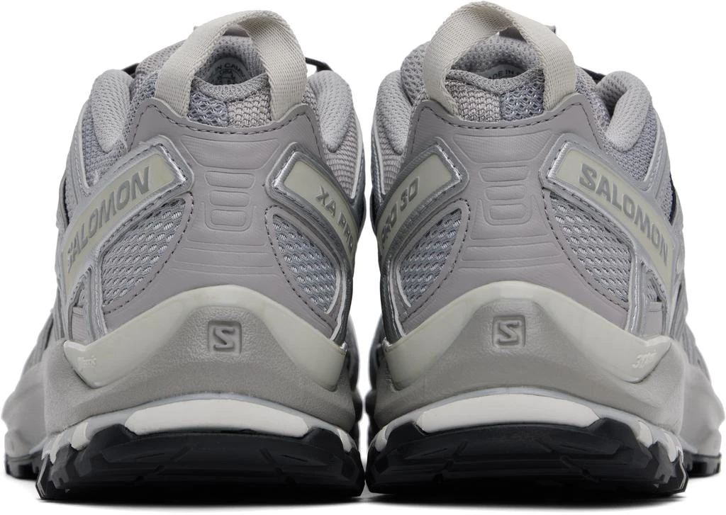 商品Salomon|Gray & Silver XA PRO 3D Sneakers,价格¥1098,第2张图片详细描述