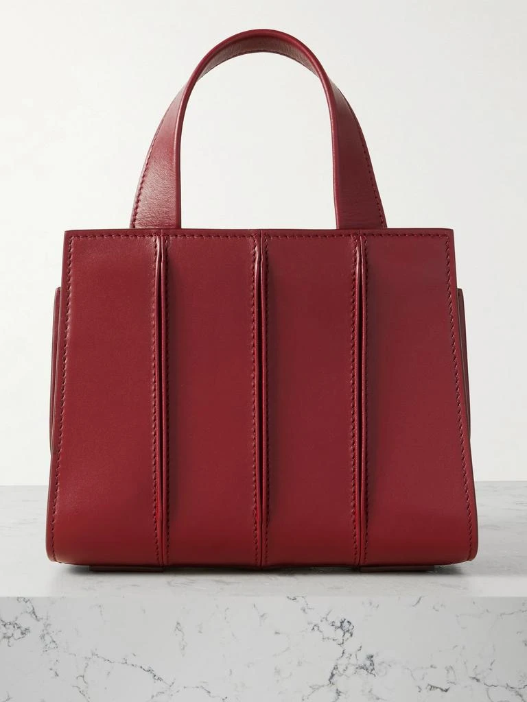 商品Max Mara|Whitney Bag 3 微迷你褶裥皮革手提包,价格¥6990,第1张图片