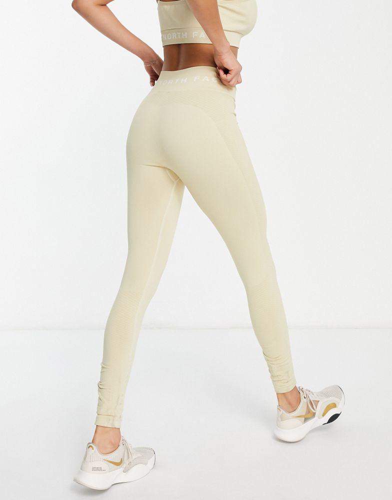 The North Face Seamless leggings in beige Exclusive at ASOS商品第3张图片规格展示