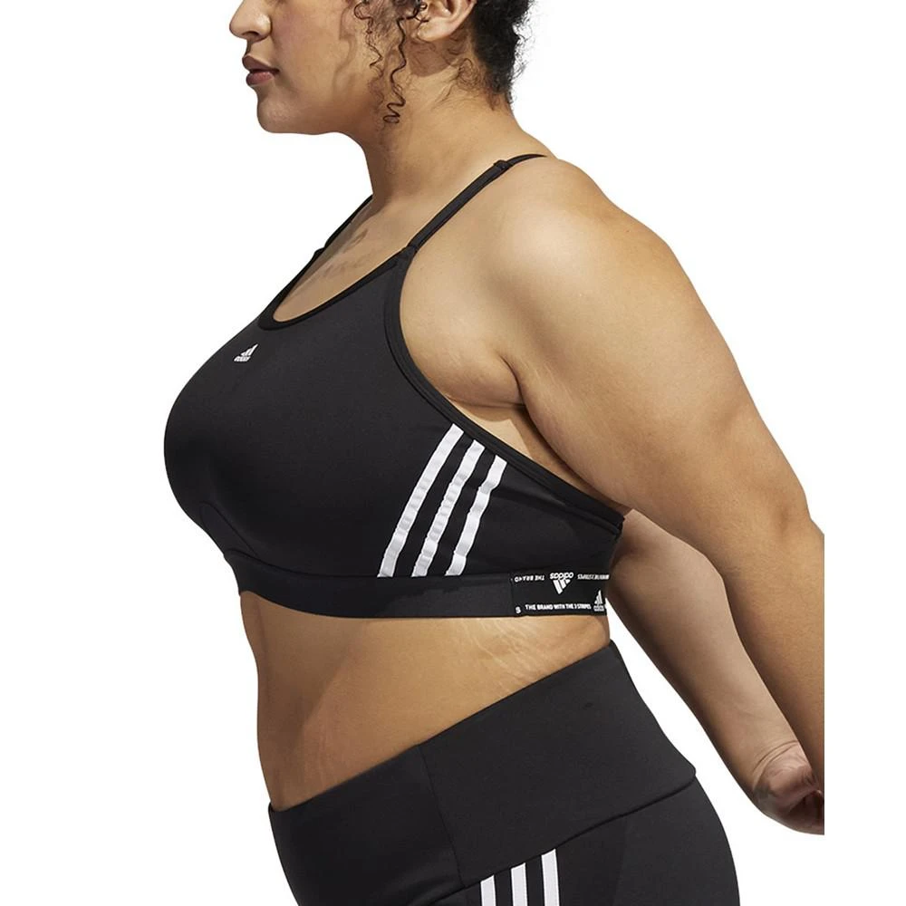 商品Adidas|Plus Size 3-Stripes X-Back Sports Bra,价格¥47,第5张图片详细描述