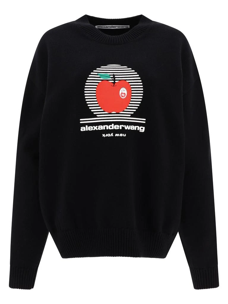 商品Alexander Wang|Ny Apple Knitwear Black,价格¥3040,第1张图片