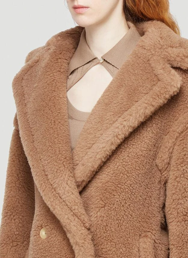 商品Max Mara|Teddy Coat in Brown,价格¥20262,第5张图片详细描述