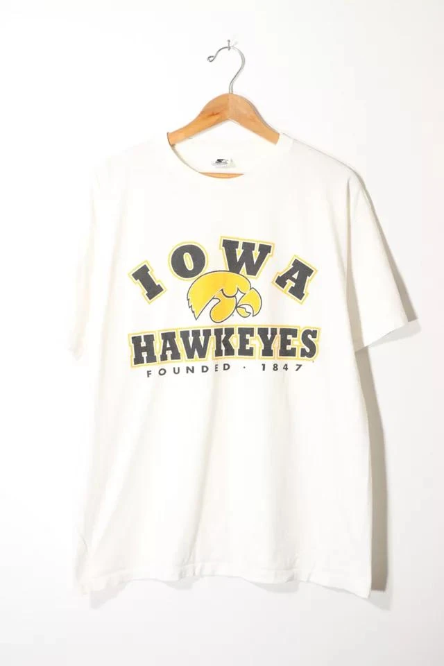 商品Urban Outfitters|Vintage Universtiy of Iowa Hawkeyes T-shirt,价格¥673,第1张图片