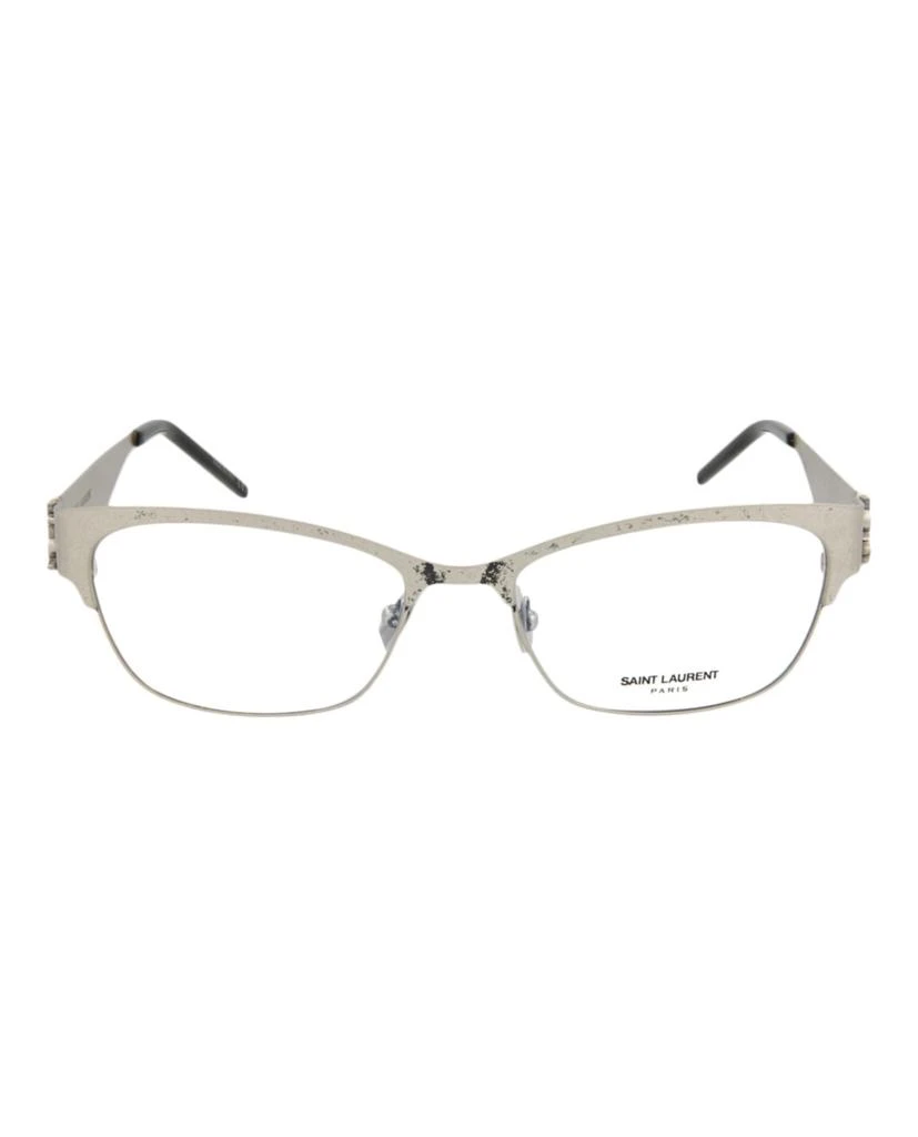 商品Yves Saint Laurent|Square-Frame Metal Optical Frames,价格¥836,第1张图片