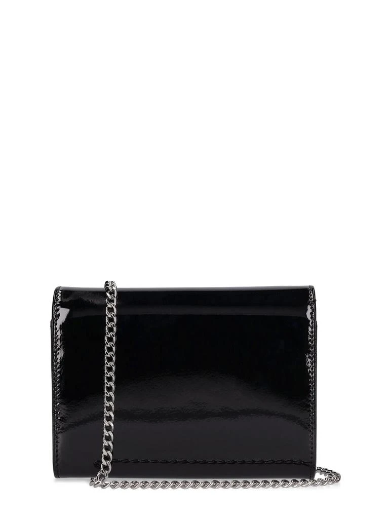 商品Vivienne Westwood|Shiny Patent Leather Wallet On Chain,价格¥3483,第4张图片详细描述