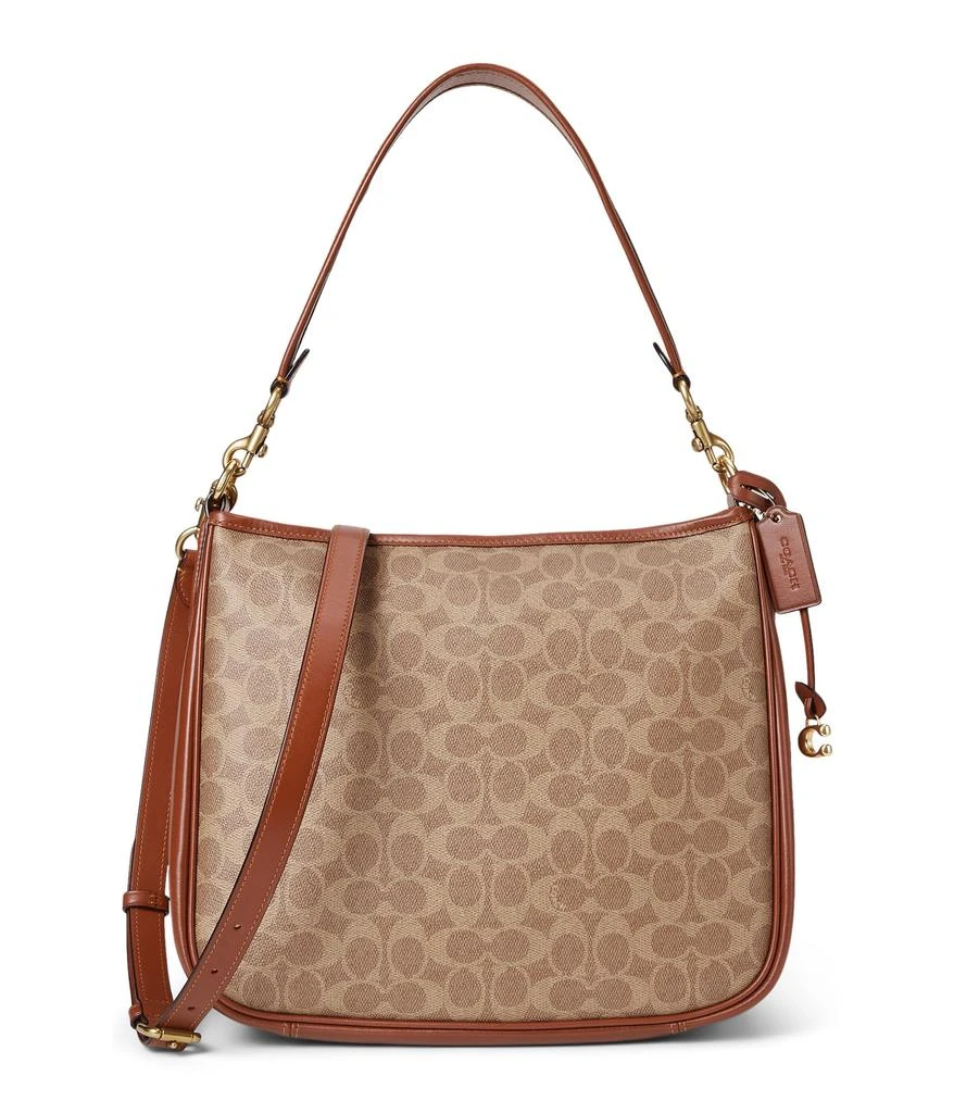 商品Coach|Coated Canvas Signature Cary Shoulder Bag,价格¥3157,第1张图片