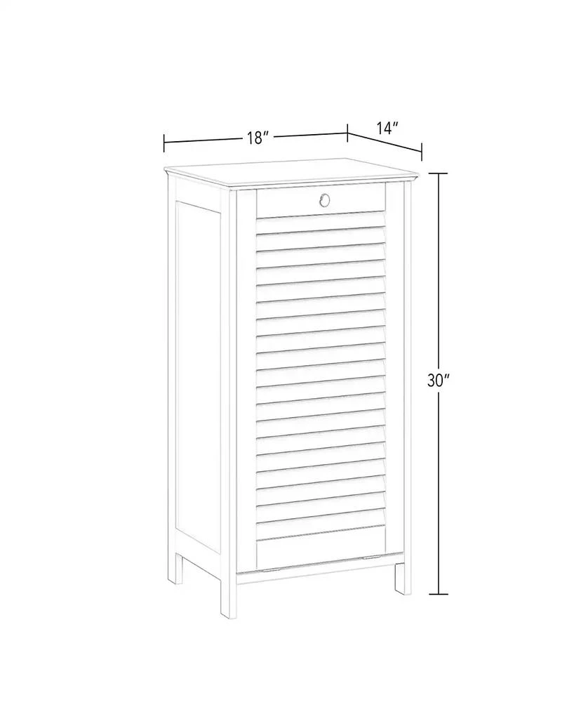 商品RiverRidge Home|Ellsworth Tilt-Out Laundry Hamper,价格¥2791,第4张图片详细描述
