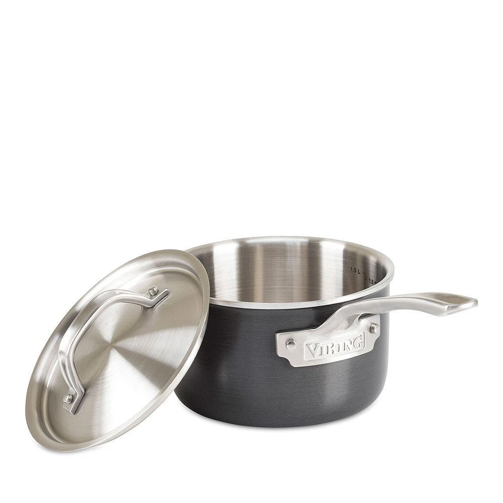 Hard Anodized 10 Pc Cookware Set with Stainless Steel Interior 商品