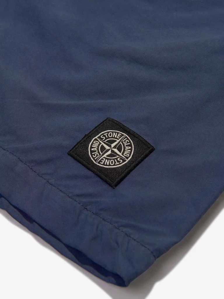 Stone Island Yellow, Navy, Green Boys Logo Swim Shorts 商品