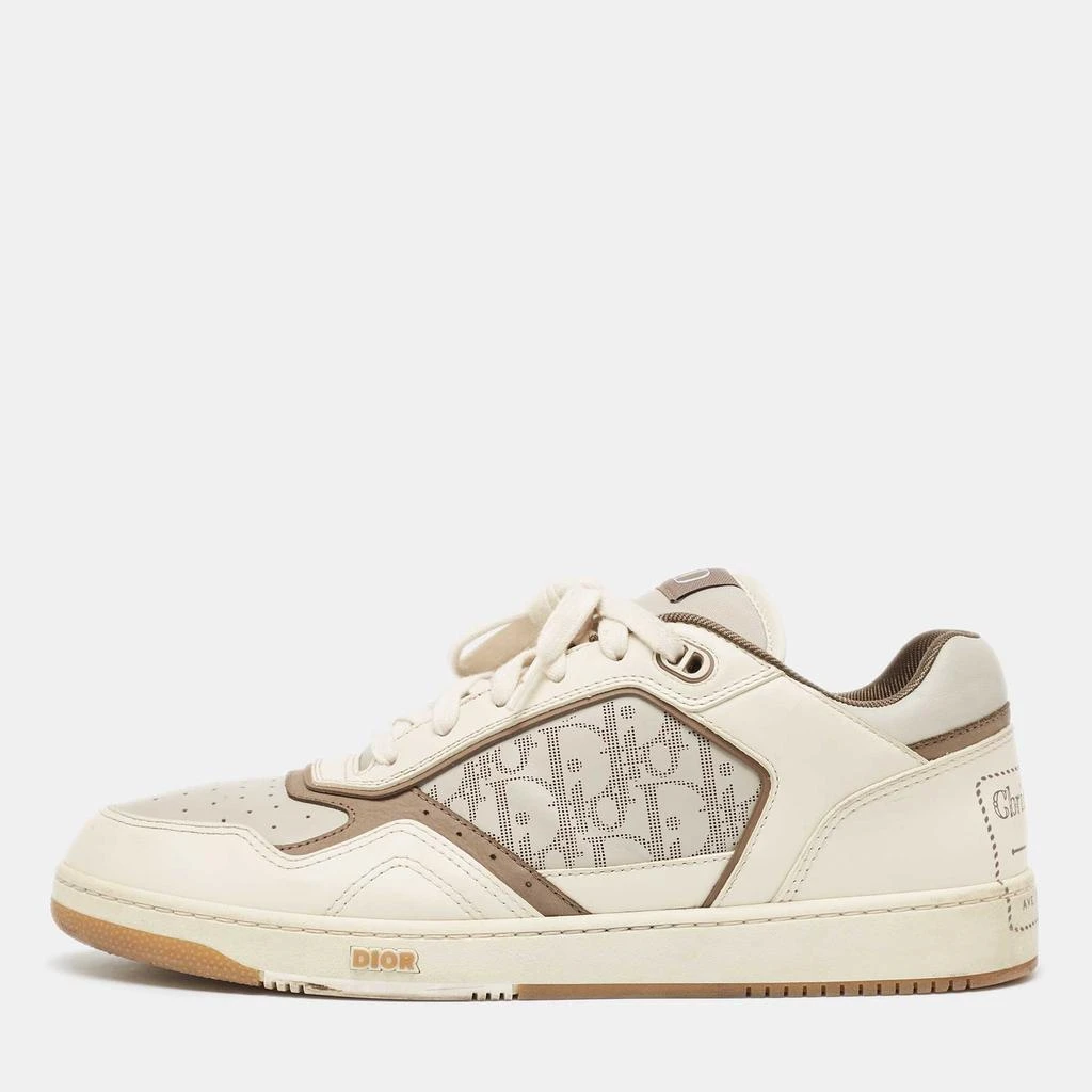 商品[二手商品] Dior|Dior Cream Leather B27 Low Top Sneakers Size 46,价格¥3513,第1张图片