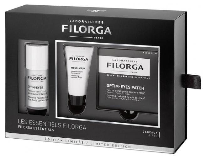 Filorga 菲洛嘉焕采靓丽套装 雕塑眼霜15ml + 十全大补面膜15ml + 靓丽眼膜商品第1张图片规格展示