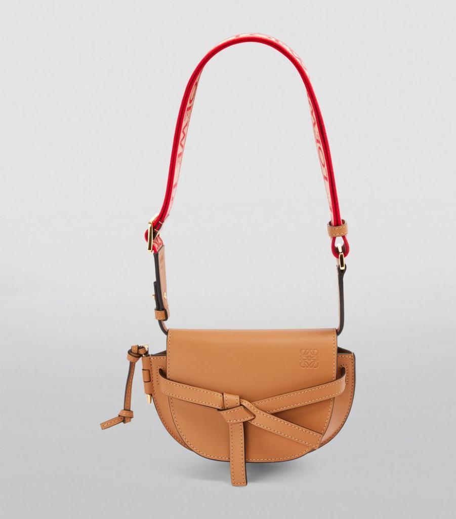 商品Loewe|Mini Leather Gate Dual Cross-Body Bag,价格¥11162,第6张图片详细描述
