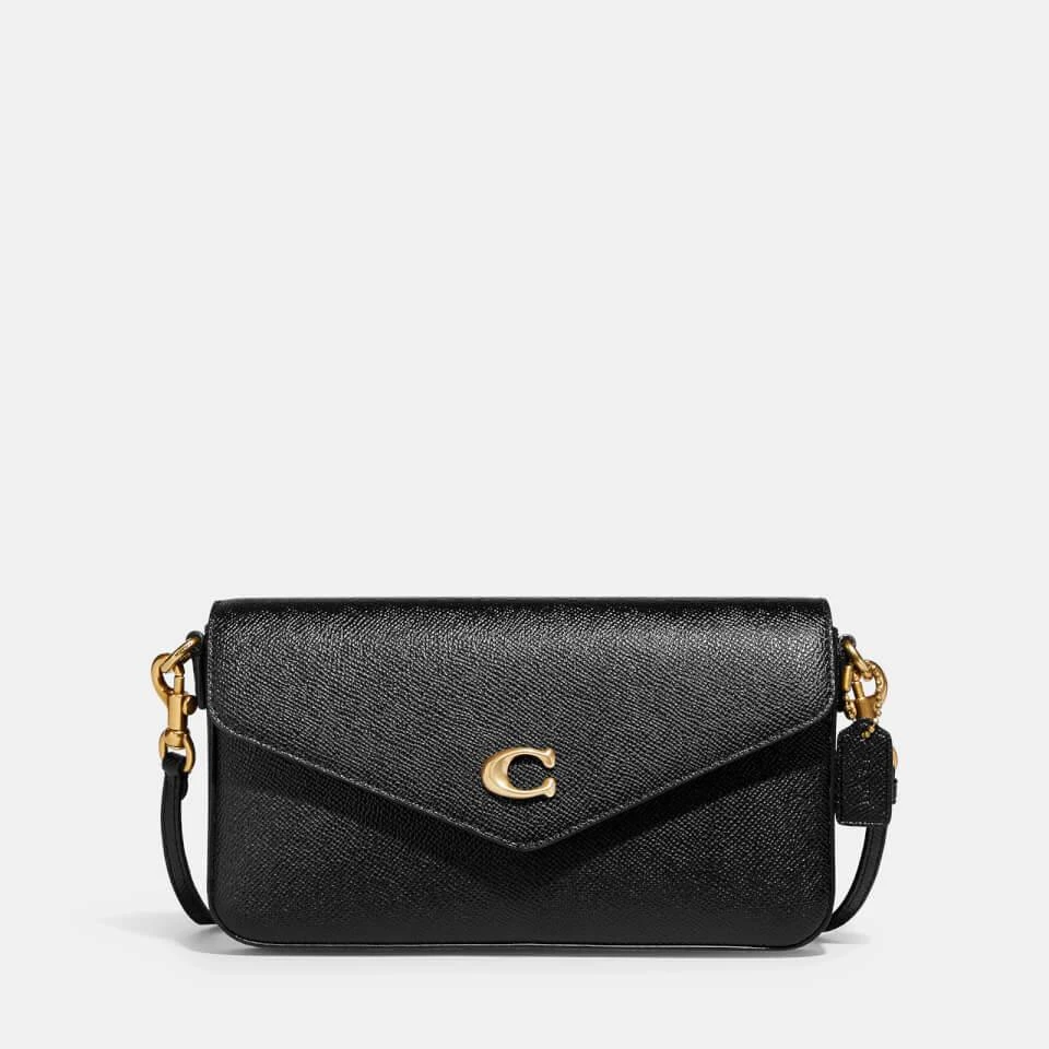 商品Coach|Coach Wyn Crossgrain Leather Crossbody - Black,价格¥2297,第1张图片