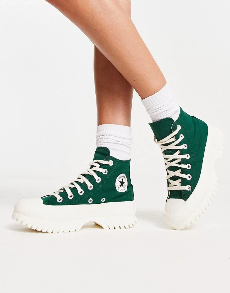 商品Converse|Converse Chuck Taylor All Star Lugged 2.0 Hi trainers in collegiate green,价格¥819,第2张图片详细描述