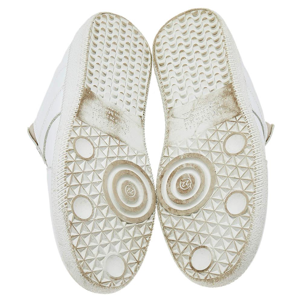 Maison Martin Margiela White Leather Slip on Sneakers Size 39商品第6张图片规格展示