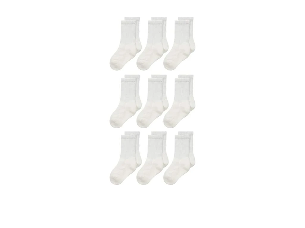 商品Jefferies Socks|Seamless Sport Crew Half Cushion 9-Pack (Infant/Toddler/Little Kid/Big Kid/Adult),价格¥165,第1张图片