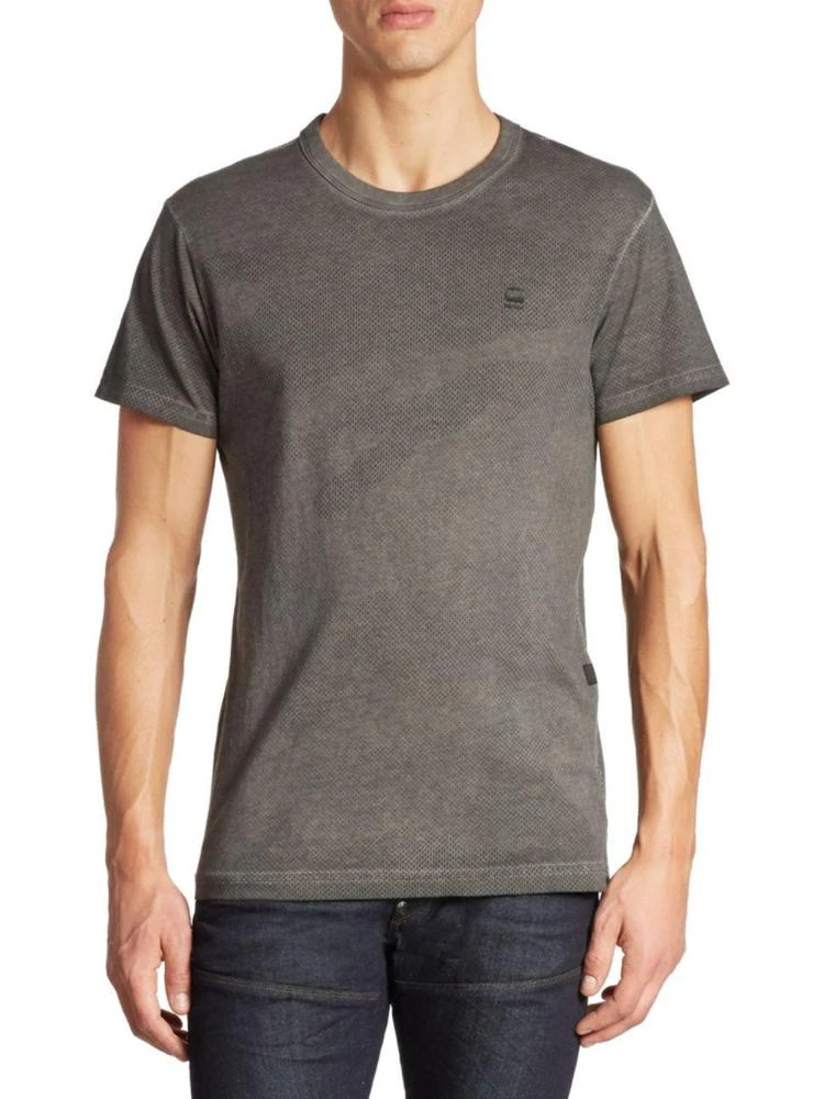 商品G-Star|Meon Perforated Organic Cotton Tee,价格¥102,第1张图片