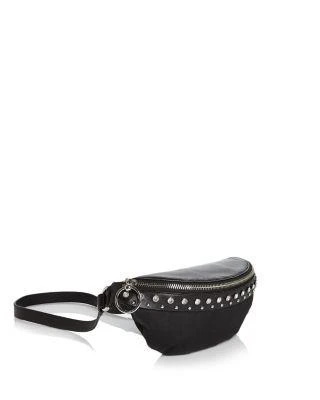商品Rebecca Minkoff|Crystal Studded Nylon & Leather Convertible Belt Bag,价格¥556,第4张图片详细描述